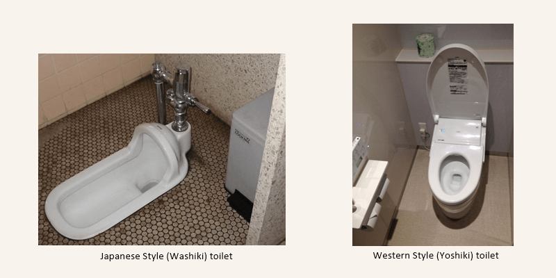 5 Things that are good to know before you go to Japan - Japanese & Western style toilet